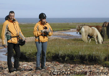 Sami ja Heidi Islannissa kesll 2007